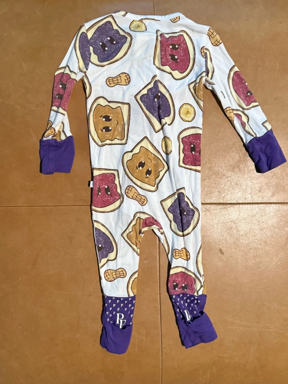 Posh Peanut Viscose Bamboo Footie 3-6M